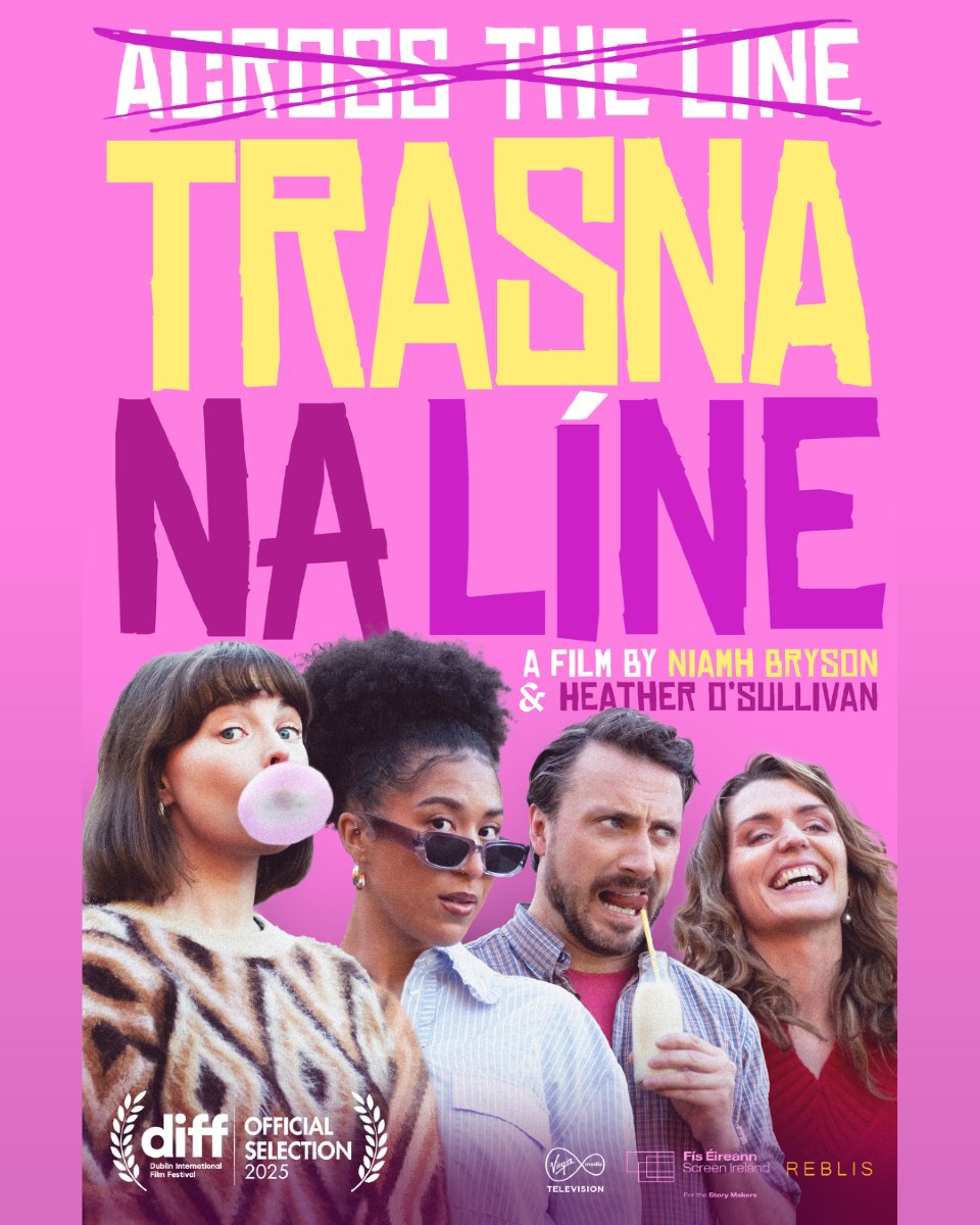VirginMedia_TV's tweet photo. INTRODUCING... TRASNA NA LÍNE ✏️

A mockumentary comedy following student teacher Emma, who through a white lie finds herself working at a Dublin Gaelscoil - without a word of Irish! https://t.co/3es9oJN7Tb