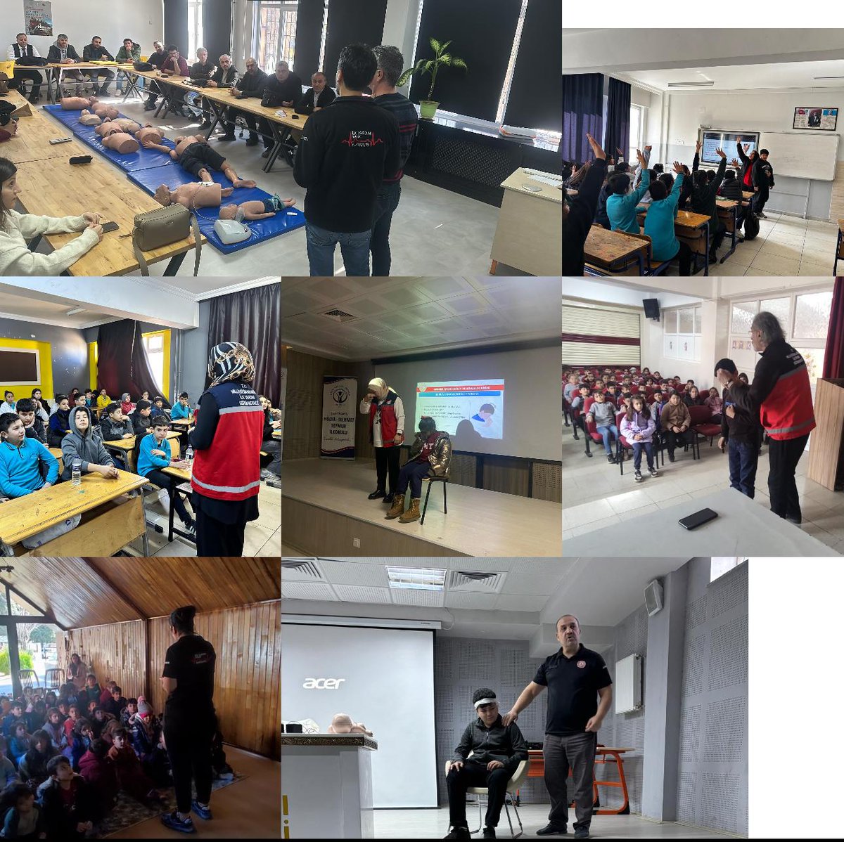 Eğitim Öğretimin her kademesinde İlkyardım Farkındalık ve İlkyardım Güncelleme eğitimlerimiz devam etmekte, Çocuklarımız İlkyardım ile daha güvende. 
#Görevimizİlkyardım
<a href="/tcmeb/">Millî Eğitim Bakanlığı</a> 
<a href="/Yusuf__Tekin/">Yusuf Tekin</a> 
<a href="/meb_dhgm/">T.C. MEB Destek Hizmetleri Genel Müdürlüğü</a> 
<a href="/ozkan_meb/">Özkan AVCI</a> 
<a href="/Gaziantep_MEM/">Gaziantep İl Millî Eğitim Müdürlüğü</a> 
<a href="/erdalkilinc27/">Dr.Erdal KILINÇ</a> 
<a href="/AlperTanriover/">Alper TANRIÖVER</a> 
<a href="/cemalunal_/">C.ÜNAL</a>