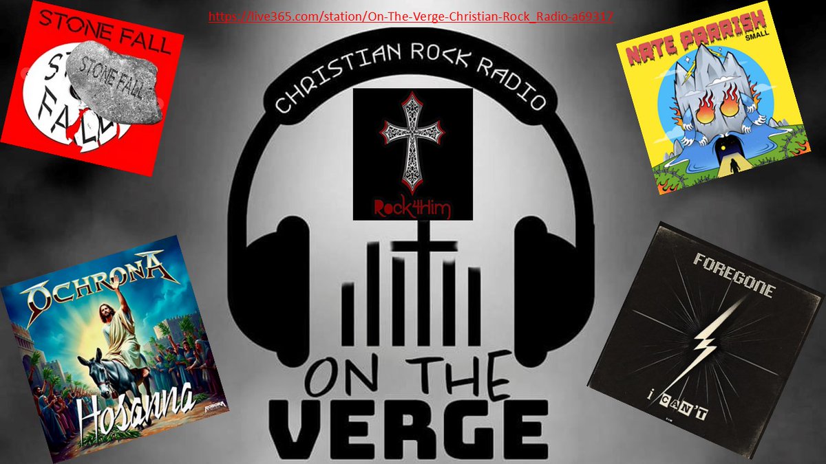 rockfourHim's tweet image. Dropping today on On The Verge is new music from #stonefall OCHRONA  @NateParrish4  and Foregone Band

live365.com/station/On-The…