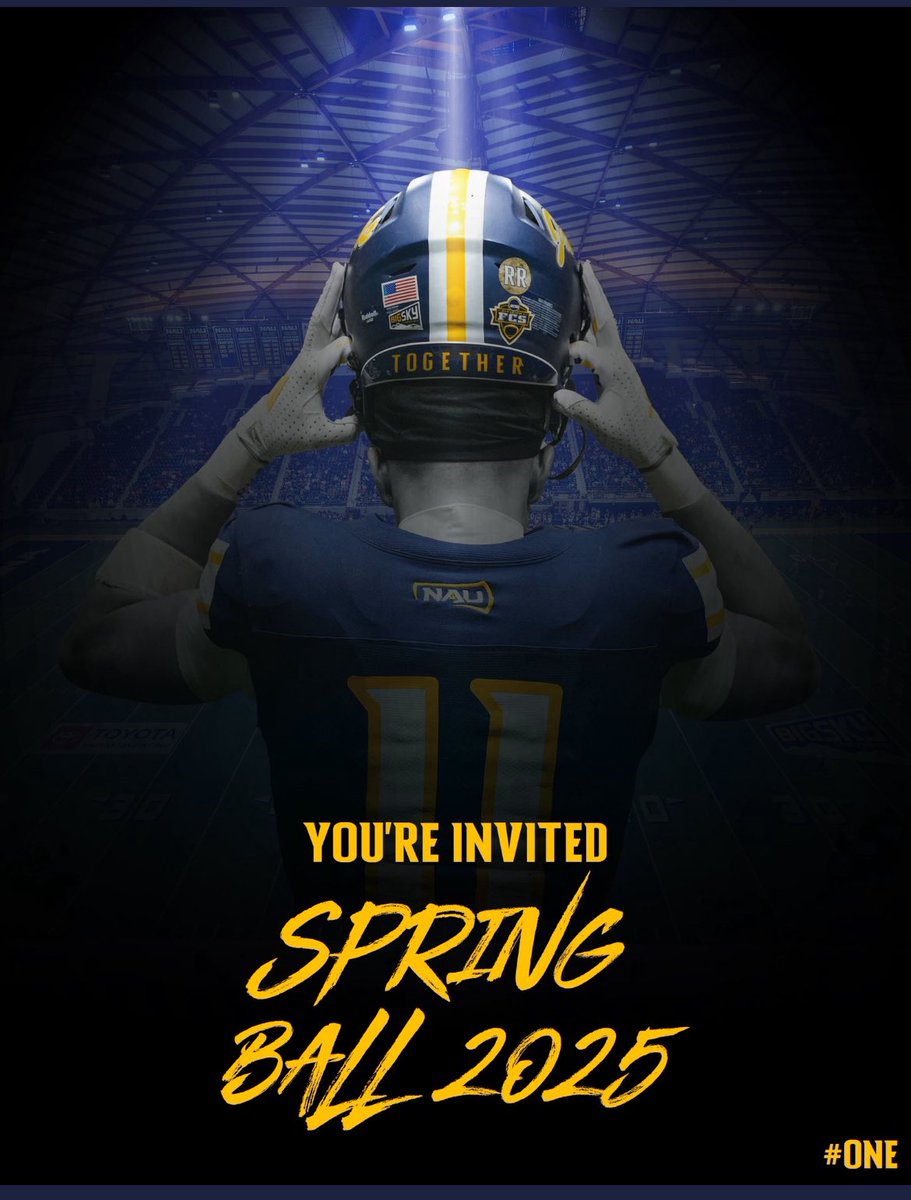 Thank you <a href="/TimRoschmann/">Tim Roschmann</a> for the invite to <a href="/NAU_Football/">NAU Football</a>