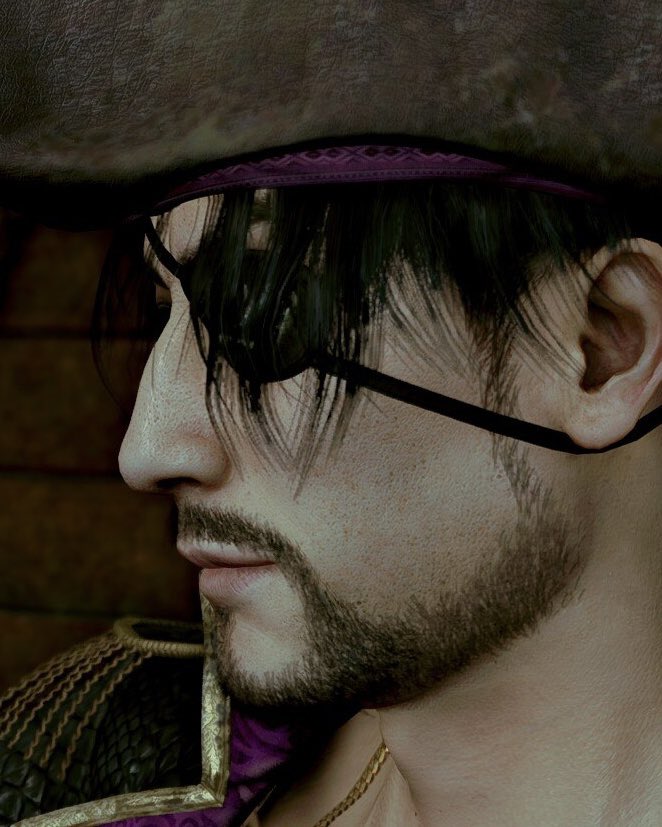 majima nose pic of the day