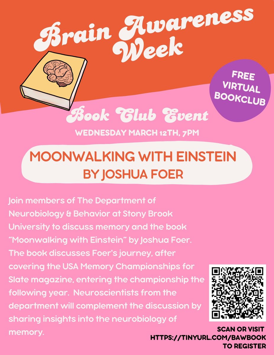 Stony Brook Department of Neurobiology & Behavior tweet media