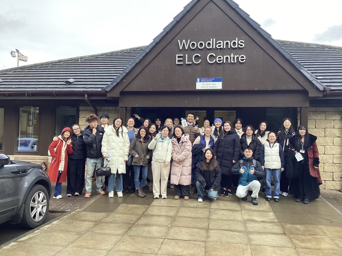 WoodlandsELCx's tweet photo. It was lovely to have @MorayHouse MSc Early Childhood & Froebel Students visit Woodlands today with @LynnMcNair
Great to connect & learn together sharing our play spaces & offsite experiences. ๐๐ https://t.co/Xjr8m3IL4K