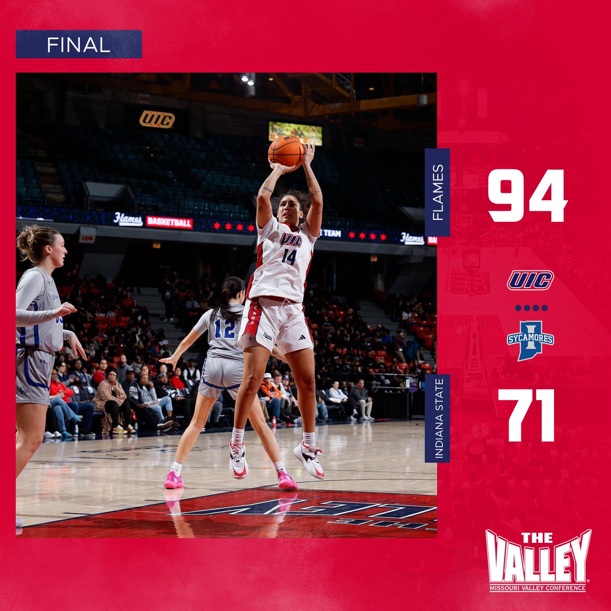 What a win on Kid's Day! 

#ChicagosCollegeTeam 🏀🔥