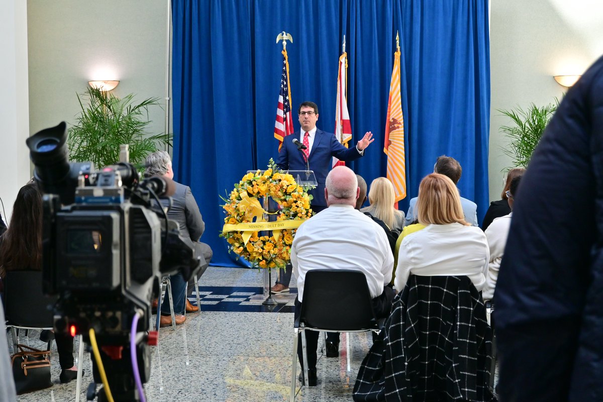 SAO4Florida's tweet image. The office is honored to take part in the 15th Annual Florida Missing Adults' Day alongside @CityofJax, @projectcoldcase, local victim services, and law enforcement agencies.

We send our sincere wishes for a safe return home to all the families who have a loved one missing.