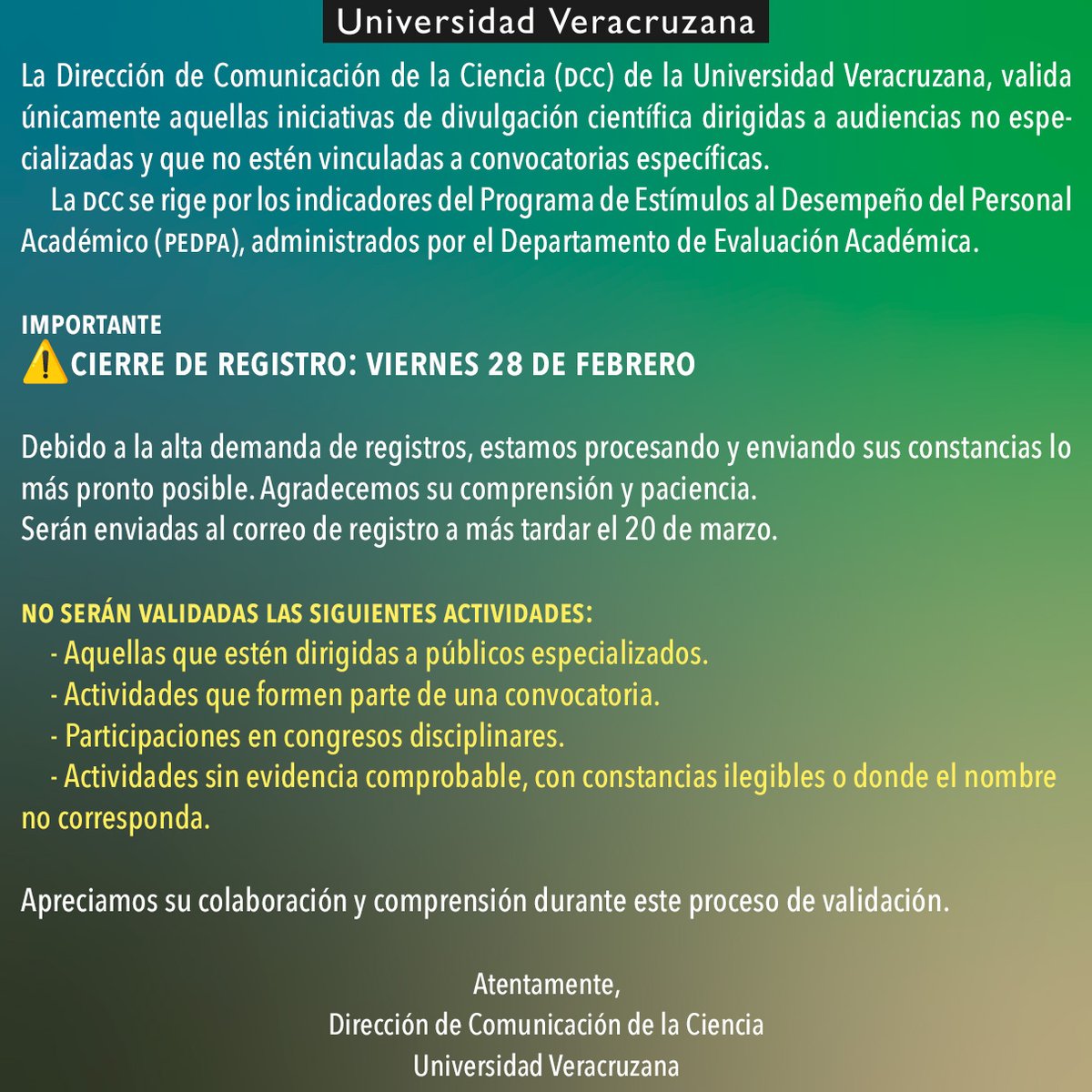 ⚠️Atento aviso⚠️