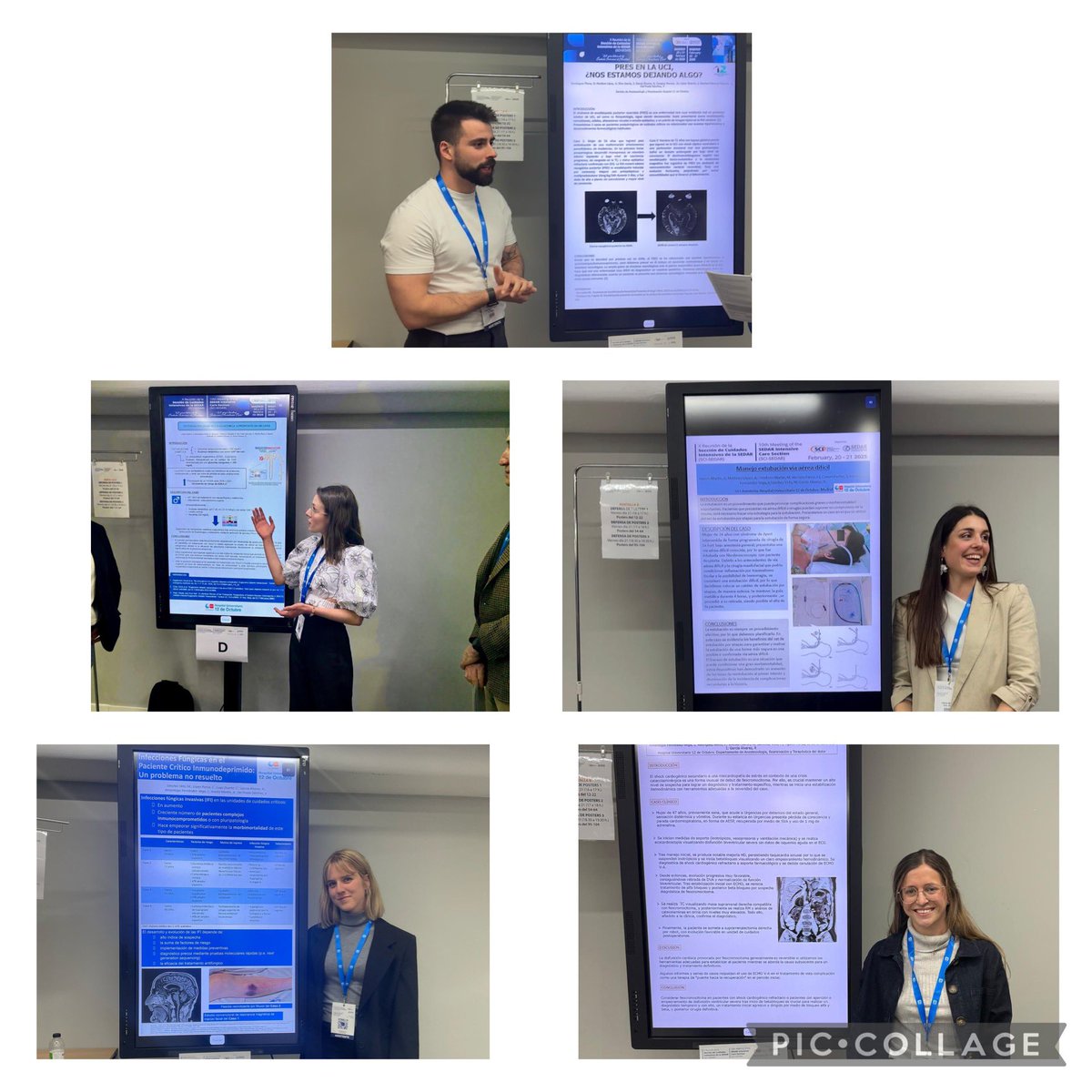 AnestesiaH12O's tweet photo. Nuestros residentes no se quedan atrás y nos presentan estas excelentes exposiciones sobre su trabajo e investigación en nuestra UCI. @SCISEDAR @sedar_es #scisedar2025 https://t.co/czzIuf3Gli