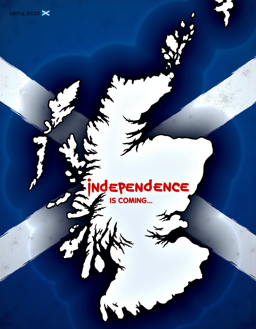 Independence is coming not by asking permission, not by voting politicians into fat cat jobs paid for by the UK but through the endeavours of ordinary Scots reaching out to the international community. Through Liberation independence is coming. 🏴󠁧󠁢󠁳󠁣󠁴󠁿