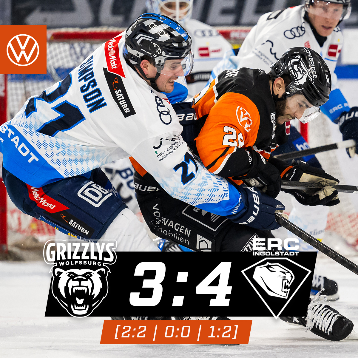 Alles gegeben, knapp verloren.
#grizzlys