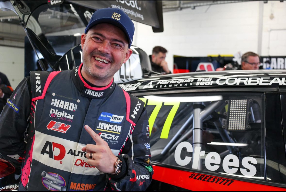 Creesy777's tweet photo. Fighting to get on the grid in Btcc for 25! need the last push to get us across the line! Any company that wants to boost their brand and also looking for a ROI please reach out! We have a very special partnership in place that will be great 4 any company to work with! https://t.co/AeD1kVFuqG