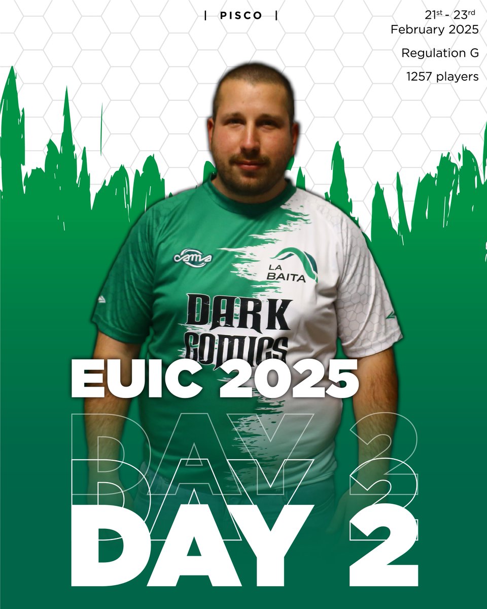 Congratulazioni a <a href="/PiscoVGC/">Pisco</a> per il day2! Auguri e buona fortuna per domani! 🐐💚🤍