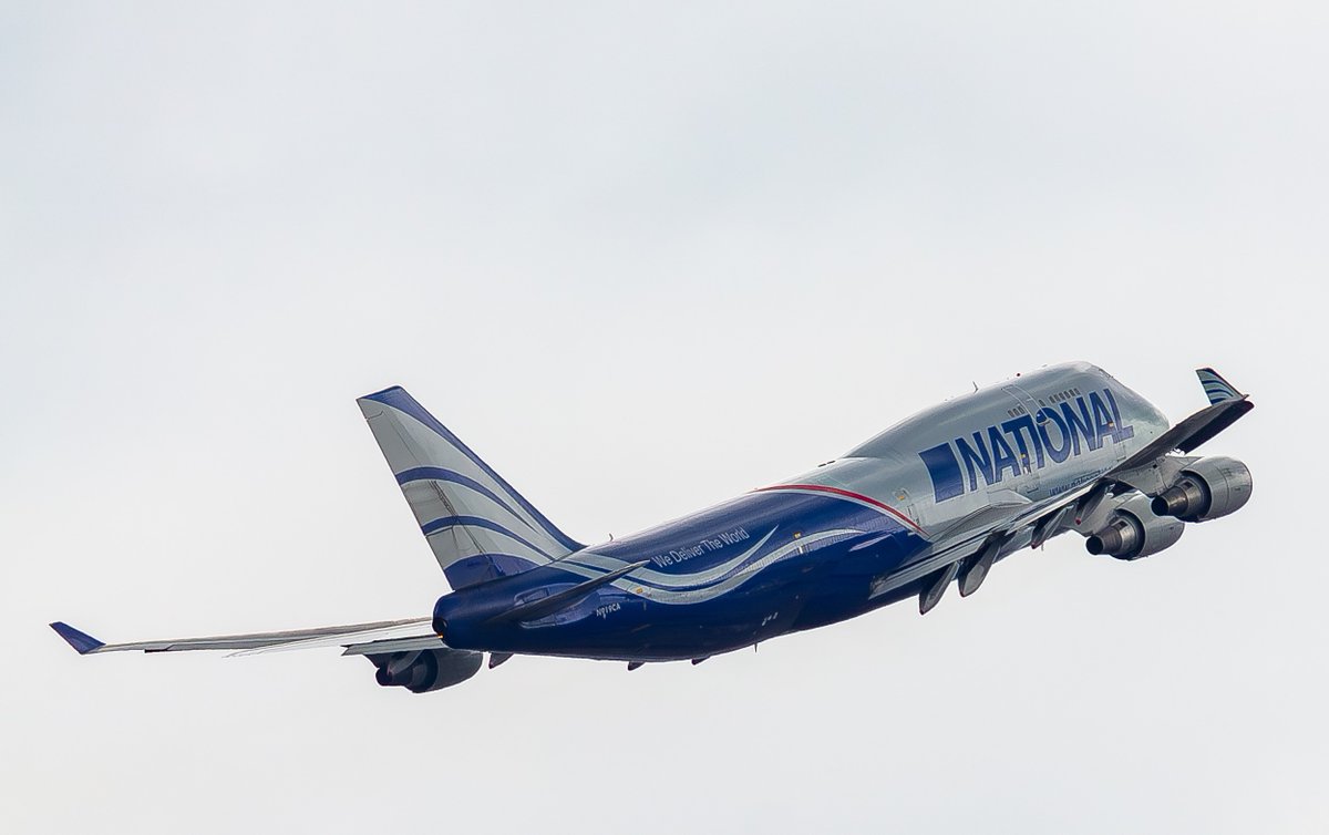 GoNationalAir's tweet image. ‘Flying the skies, Delivering the world’... National Airlines fleet of B747 freighters continues to deliver precious cargo across the globe, powering industries and empowering our customers' business aspirations.
Pic Credits - Spotter_col/Insta
#NationalAirlines  #Freighter