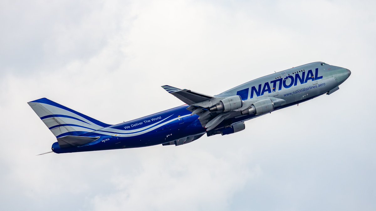 GoNationalAir's tweet image. ‘Flying the skies, Delivering the world’... National Airlines fleet of B747 freighters continues to deliver precious cargo across the globe, powering industries and empowering our customers' business aspirations.
Pic Credits - Spotter_col/Insta
#NationalAirlines  #Freighter