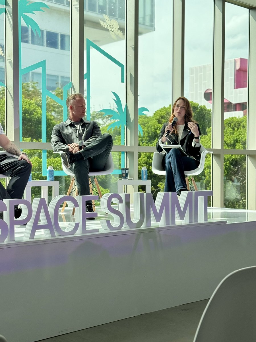 The first inaugural Miami Space Summit was a great success! Thanks to <a href="/rocket_jenross/">Jen Ross</a> <a href="/ChuckBeames/">Charles "Chuck" Beames</a> John Neal for creating such an impactful event. Great job Angel Smith on moderating the panel and for calling me a meathead (she’s a crayon eating Marine so gets a pass)!