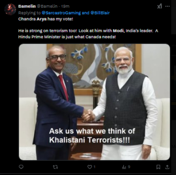 RGBAtlantica's tweet image. #RubyDhalla is a plant from Modi in India, so was Chandra Arya. Come on people,. this is not very difficult to figure out. @CBCNews @PnPCBC