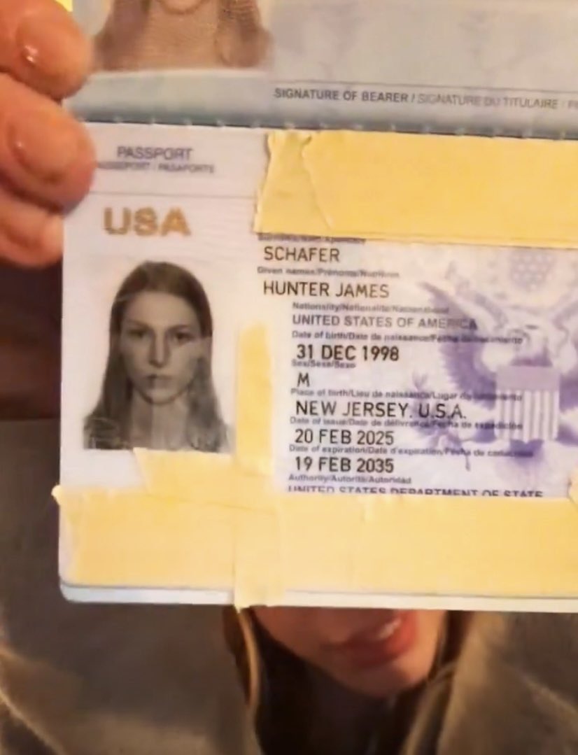 Hunter Schafer (Euphoria) reveló que su pasaporte fue cambiado a masculino, tras las decisiones de Donald Trump de invisibilizar a la comunidad trans:

"Nunca dejaremos de existir. Yo nunca dejaré de ser trans. Una carta en un pasaporte no puede cambiar eso. ¡Que se joda esta
