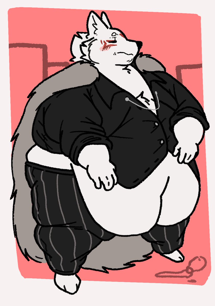 aki_maned_wolf's tweet image. new furrybait man