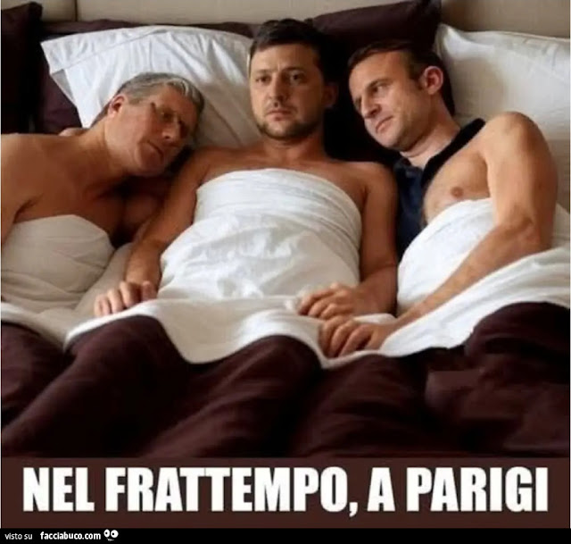 viaggrego's tweet photo. Hanno detto al #Burattino #Ucraino di #Preparare le #Valigie ! Da #Washington arriva la #Voce che lo stanno #Mandando in #Esilio dal suo #amichetto #Macron ! Leggi Qui:
https://t.co/oJHG9LV36U https://t.co/p3zuuv2bPF