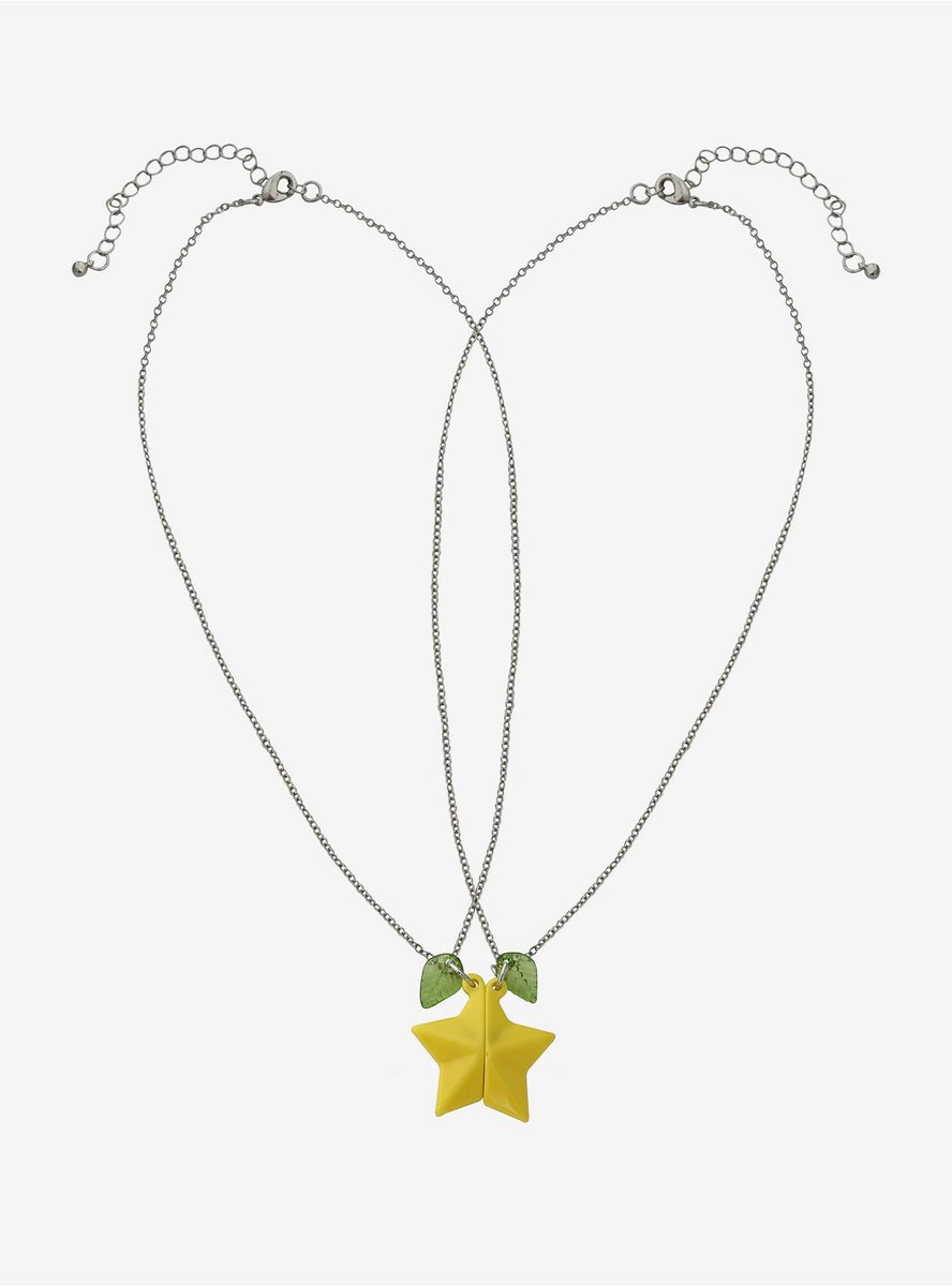 churroz's tweet photo. .@HotTopic has this cute KINGDOM HEARTS Paopu Fruit Best Friend Necklace! They are even magnetic! #kingdomhearts #キングダムハーツ #KHMerch #_KH

Link: https://t.co/pj9qs2pAgB https://t.co/sSxo3jFVrU