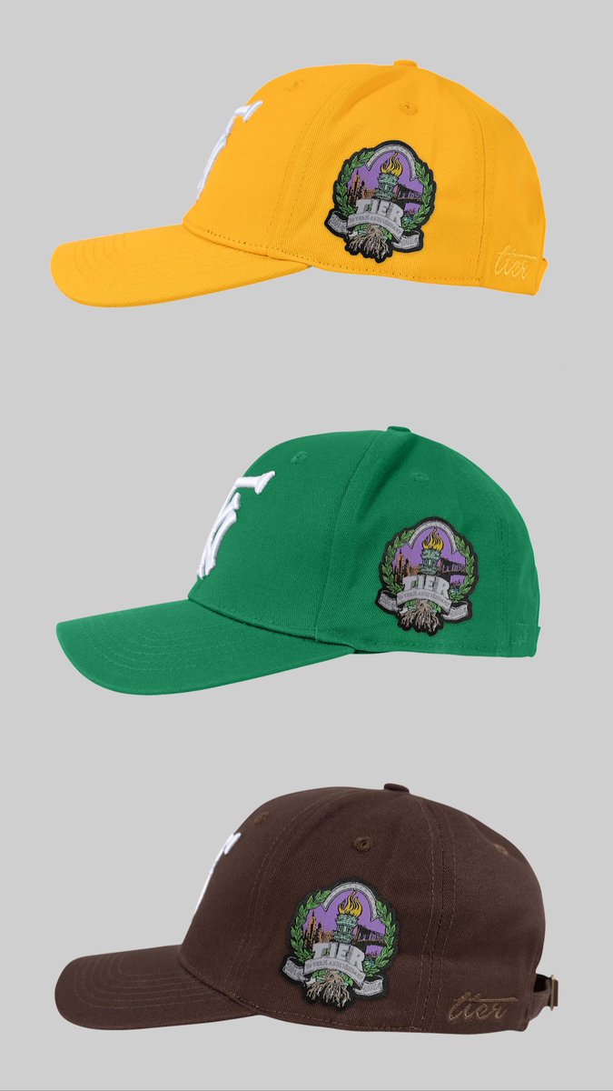 shoptier's tweet image. TIER 10 Year Anniversary TNY Hats 🟡🟢🟤 

shoptier.nyc/collections/ne…