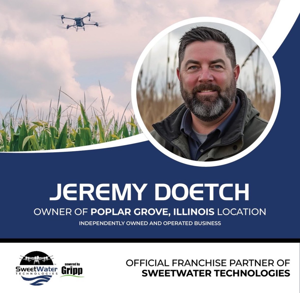 New era for Doetch Farms! Thank you SweetWater Technologies for the opportunity to help bring in the next generations of our farm.

Visit: doetchfarms.com to learn more!