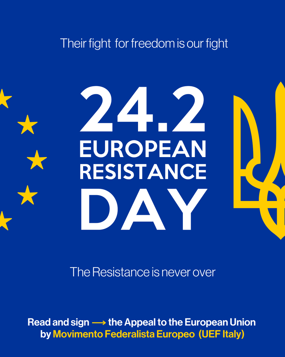 Movimento Federalista Europeo tweet media