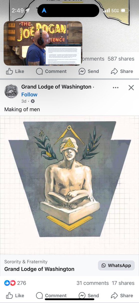 hash__daddy's tweet photo. Why am I getting 10+ Freemason ads a day on my Facebook? wtf zuck? https://t.co/CKfJwV36TR