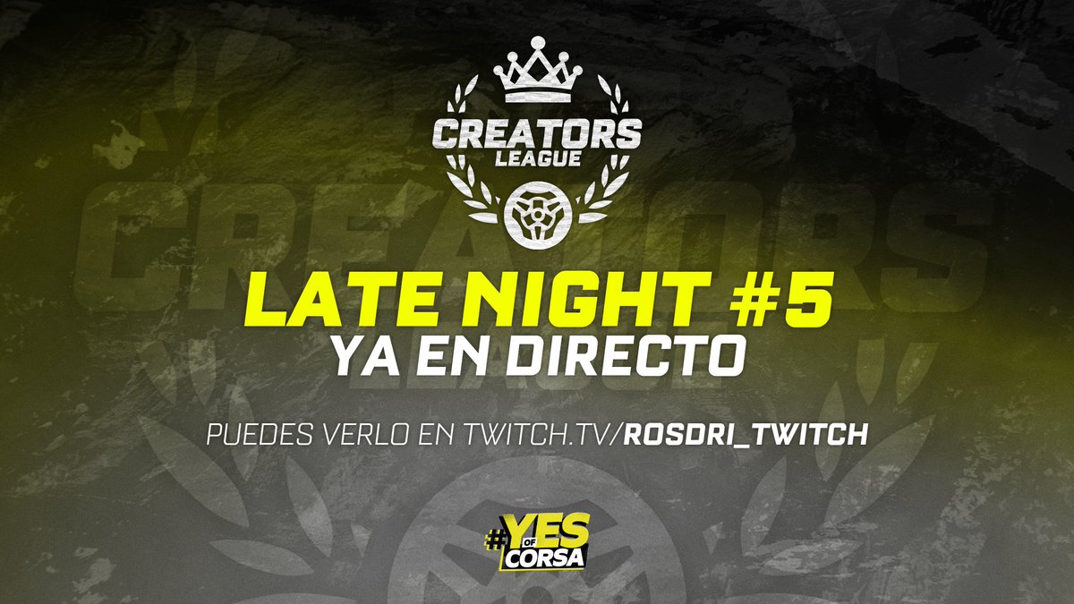 RocketCaliente's tweet image. Si no hay polémica, la polémica viene a la Creators 😈

Repasamos la jornada, los fichajes infames, la jugada #YesOfCorsa y más en el Late Night #5 👇

📺 twitch.tv/rosdri_twitch