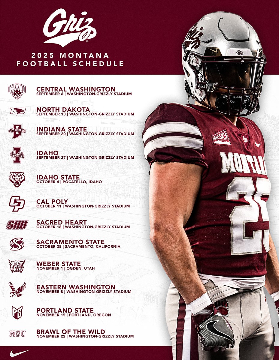 2025 season featuring 8️⃣ home games 𝑳𝒐𝒂𝒅𝒊𝒏𝒈...

Renew your season tickets TODAY!

🎟️ tinyurl.com/mwj7s96v

#GoGriz