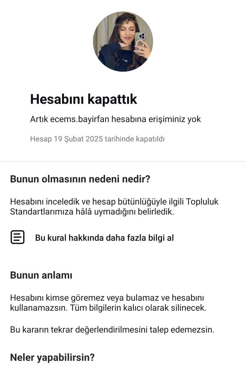 Beautyecem1's tweet photo. Instagram hesabım kapandı. Yeni hesabım " beautyecem_ " .  Beni oradan takip edebilirsiniz. https://t.co/ojiowISP6x