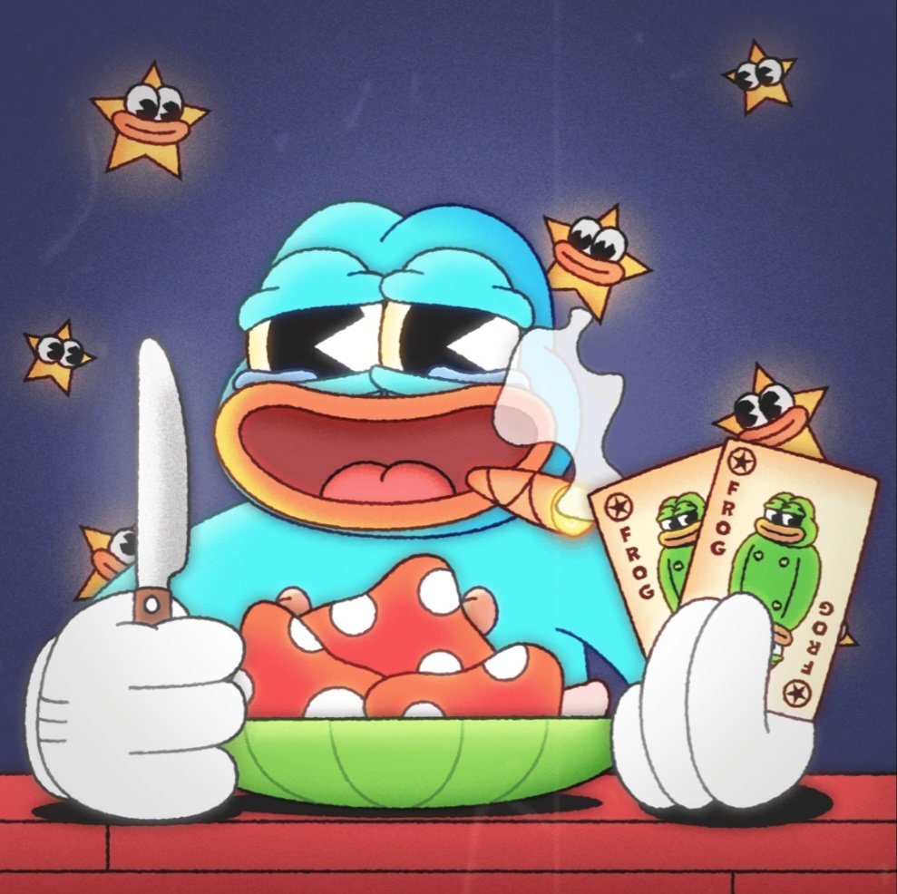 Proud to own Franky’s #292 🐸

Rubber hose animation will forever hold a special place in my heart. The nostalgia it's brings is unmatched

Shout out to <a href="/frankythefrog/">Franky the Frog</a> &amp; <a href="/fordenad/">Fordenad</a> for creating such a wonderful environment. 

From the community to the mobile game, everything is