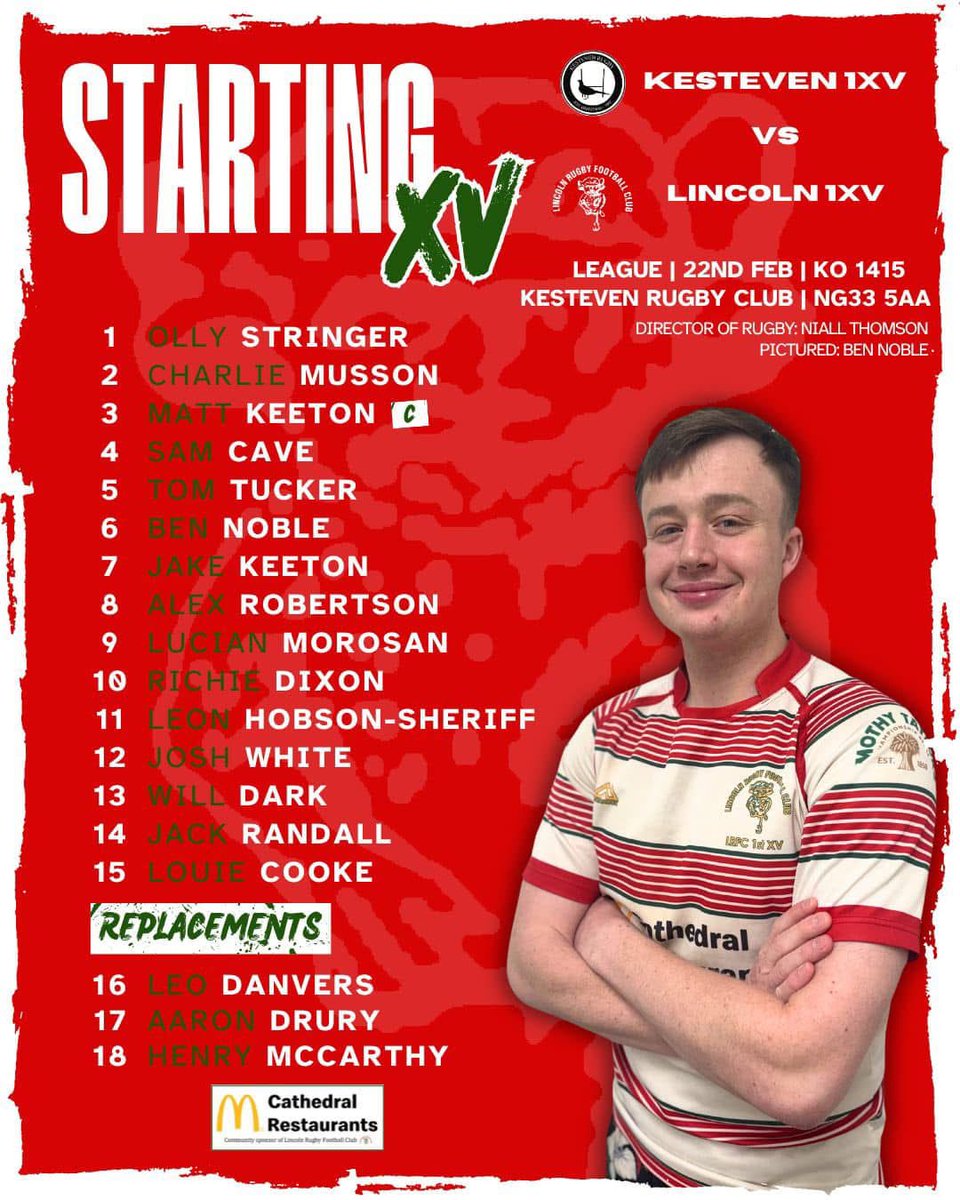 Lincoln Rugby Club tweet media