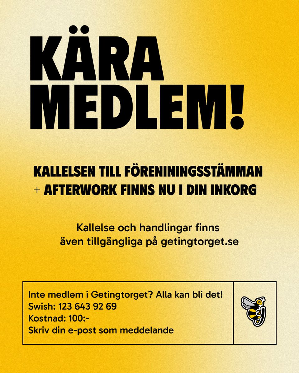 Getingtorget tweet media