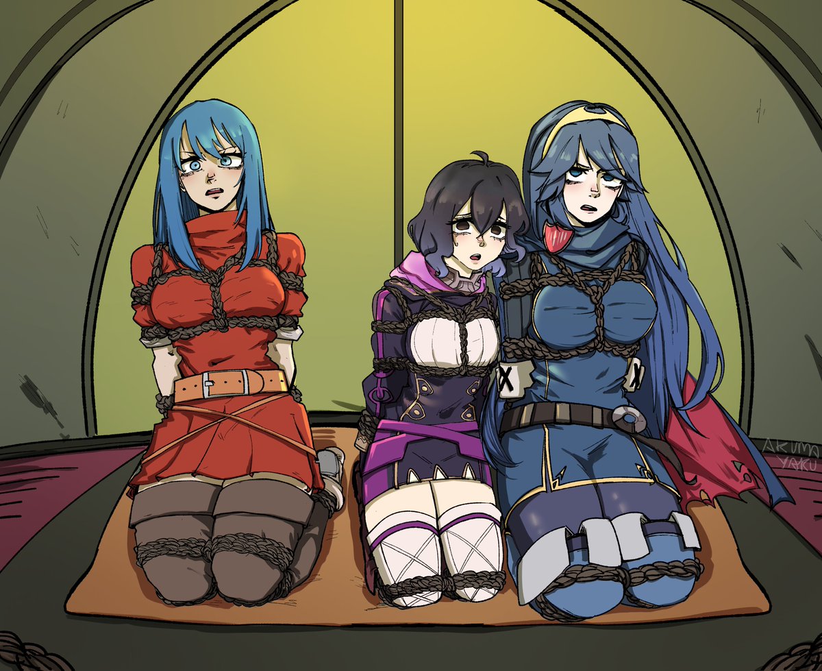 Fire Emblem? more like Tied Emblem ha ha ha ha, please laugh
#bondage #fanart #lucina #FireEmblem