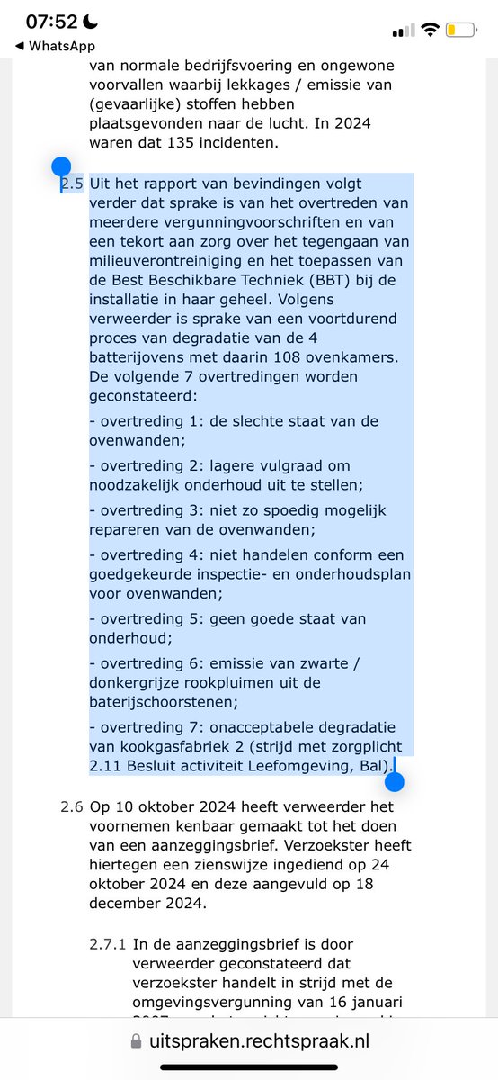 Dorpsraad Wijk aan Zee (@dorpsraadwaz) on Twitter photo <a href="/TataSteelNL/">Tata Steel Nederland</a> Hoe kan de uitstoot bij de Kooksfabriek2 gehalveerd zijn door maatregelen (bericht Tata) ? Nu blijkt juist dat de schadelijke uitstoot vele malen hoger is door slecht onderhoud. Waarom zijn jullie niet op woord en daad te vertrouwen ? uitspraken.rechtspraak.nl/details?id=ECL… <a href="/TataSteelNL/">Tata Steel Nederland</a> Hoe kan de uitstoot bij de Kooksfabriek2 gehalveerd zijn door maatregelen (bericht Tata) ? Nu blijkt juist dat de schadelijke uitstoot vele malen hoger is door slecht onderhoud. Waarom zijn jullie niet op woord en daad te vertrouwen ? uitspraken.rechtspraak.nl/details?id=ECL…