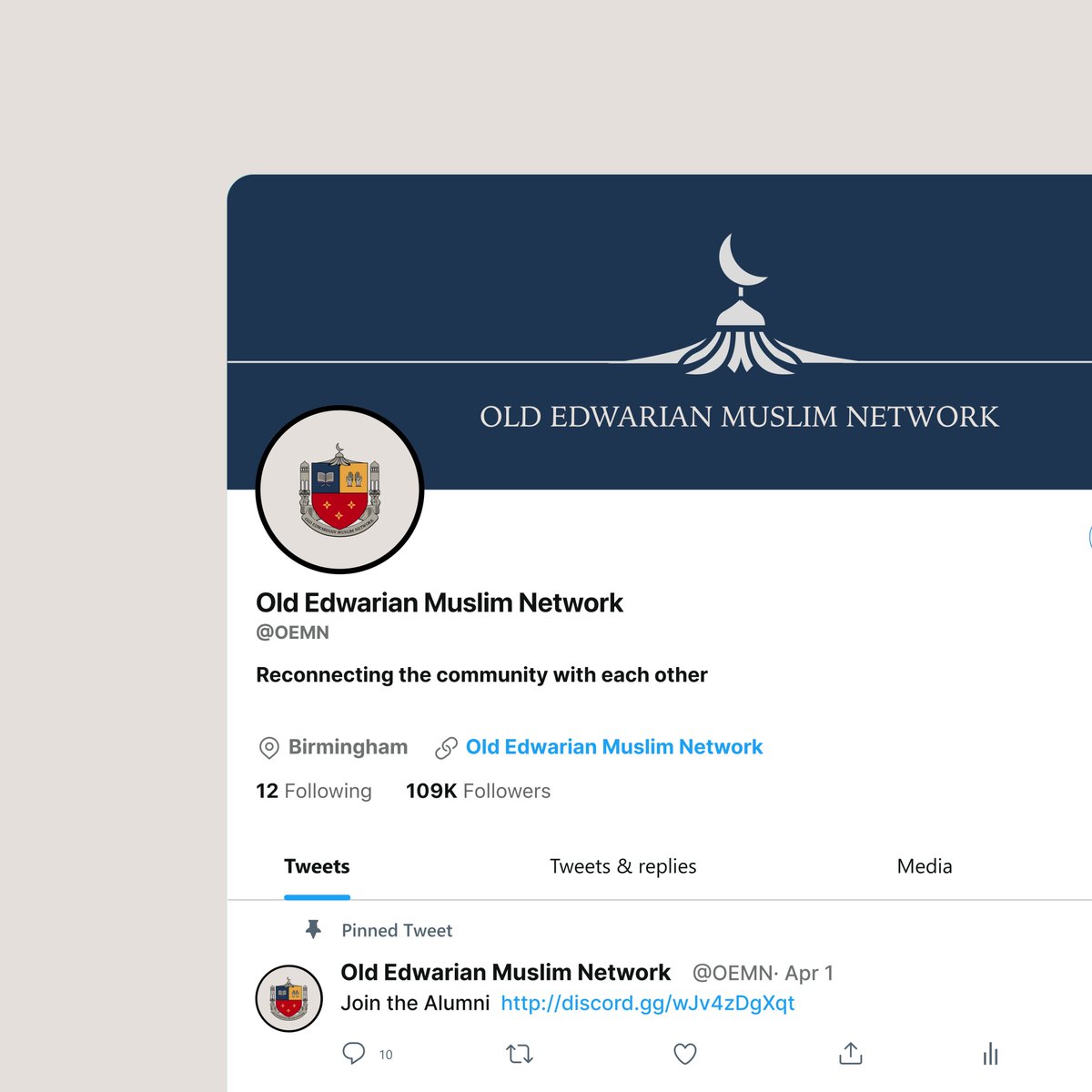 auralisdesign's tweet image. Branding for the Old Edwardian Muslim Alumni Network  Excited to share one of our proposals for our collaboration with the Old Edwardian Muslim Alumni Network.   

#AlumniNetwork #IslamicDesign #CommunityBuilding #OEAlumni