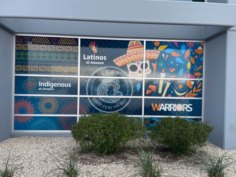 SuperiorSignsAG's tweet image. We were back at the Amazon LGB7 facility. Earlier, our team put together custom wall wraps and graphics for warehouses in Rialto, CA. This time, we designed, produced, and installed window graphics that allow visibility outside. bit.ly/3D35oPp
#WindowGraphics