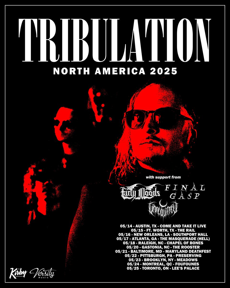 Tickets are on sale now for our upcoming North American tour with Tribulation / Unto Others / Final Gasp / Early Moods! 

Purchase: unreqvited.com