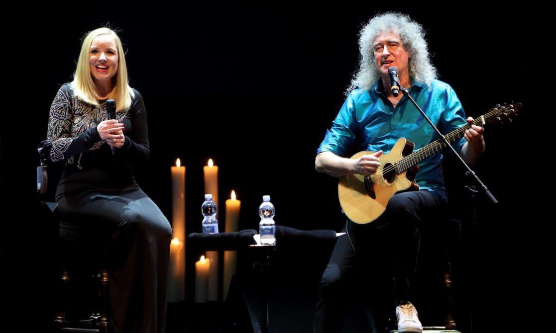 offqueenbandfan's tweet photo. #OTD on 21/02/2016. #BrianMay & #KerryEllis played at the Teatro Le Muse in Ancona, Italy, during the #OneVoiceTour. https://t.co/57kG4vNfLi