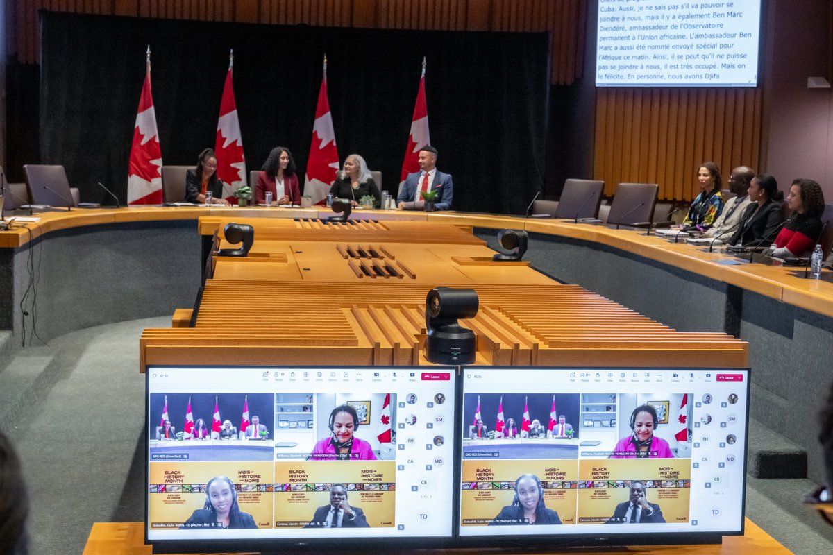Yesterday, we heard from Black Canadian diplomats on their experiences at the event Black with a Red Passport. Thanks to our panelists for speaking about the unique challenges they have faced and how to better recruit and support Black diplomats.
