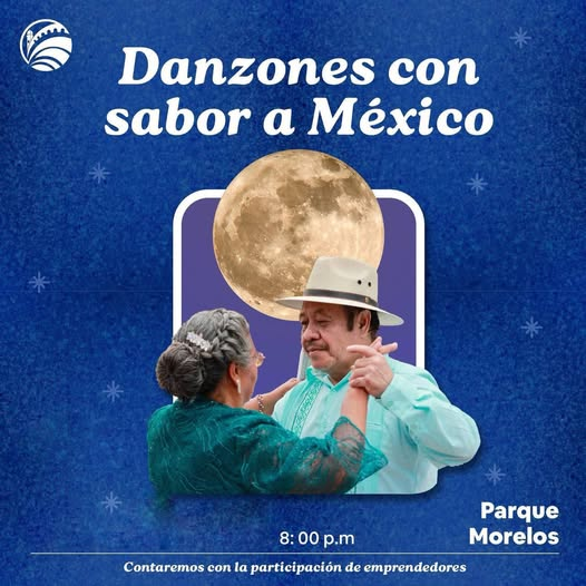 AyundeProgreso's tweet image. El H. Ayuntamiento de Progreso y la Dirección de Cultura, a cargo de David Chan Martínez, te invitan a disfrutar de &quot;Danzones con Sabor a México&quot; en el Parque Morelos.  
⏰ Hora: 8:00 p.m.  
Ven y disfruta de una noche llena de música, ritmo y tradición.