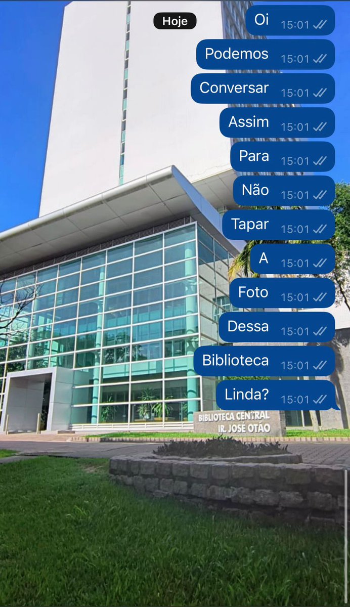 BibliotecaPUCRS's tweet image. Biblio na #trend 💬🤩✨

Para dúvidas, nos chame no WhattsApp (51) 98348-0161

#bibliotecapucrs #pucrs #trend #podemosconversarassim #trendwhatsapp #viral