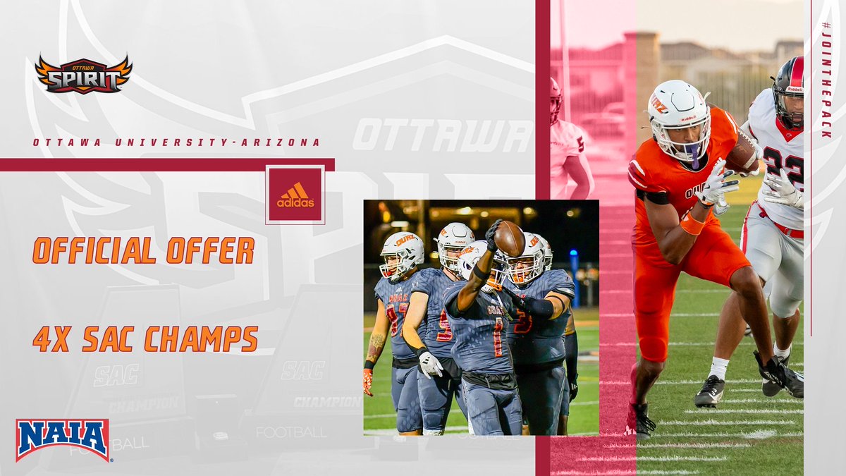 Brady Dilworth (@dilworthbrady) on Twitter photo Thankful to Ottawa University (AZ) for an Offer to play football at the next level!
<a href="/AZPreps365/">AZPreps365</a> <a href="/azc_obert/">Richard Obert</a> <a href="/Sports360AZ/">Sports360AZ</a> <a href="/AZHSFB/">ArizonaVarsity.com 🔥PREPS🔥</a> <a href="/azc_preps/">azcentral preps</a> <a href="/PrepRedzoneAZ/">Prep Redzone Arizona</a> <a href="/KevinMcCabe987/">Kevin McCabe</a> <a href="/JUSTCHILLY/">Just Chilly</a> <a href="/CodyTCameron/">Cody Cameron</a> <a href="/ACPFootball17/">AZ College Prep Football</a> <a href="/ACPAthletics/">ACPHS Athletics</a> <a href="/MaxPreps/">MaxPreps</a> <a href="/gridironarizona/">Gridiron Arizona</a> <a href="/VarsityXtra/">Varsity Xtra</a> Thankful to Ottawa University (AZ) for an Offer to play football at the next level!
<a href="/AZPreps365/">AZPreps365</a> <a href="/azc_obert/">Richard Obert</a> <a href="/Sports360AZ/">Sports360AZ</a> <a href="/AZHSFB/">ArizonaVarsity.com 🔥PREPS🔥</a> <a href="/azc_preps/">azcentral preps</a> <a href="/PrepRedzoneAZ/">Prep Redzone Arizona</a> <a href="/KevinMcCabe987/">Kevin McCabe</a> <a href="/JUSTCHILLY/">Just Chilly</a> <a href="/CodyTCameron/">Cody Cameron</a> <a href="/ACPFootball17/">AZ College Prep Football</a> <a href="/ACPAthletics/">ACPHS Athletics</a> <a href="/MaxPreps/">MaxPreps</a> <a href="/gridironarizona/">Gridiron Arizona</a> <a href="/VarsityXtra/">Varsity Xtra</a>