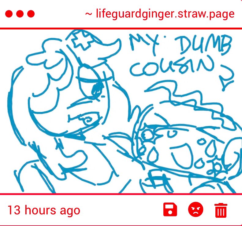 lifegingerguard's tweet photo. heh… my little cousin is the cutest https://t.co/IXRvdWe2tF

((this is going right on the gimmick gallery once im not dying)) https://t.co/dYSr9iABsF