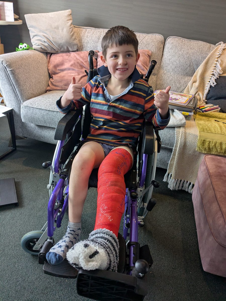 Little lad can get to school on Monday 🫶
He's thrilled