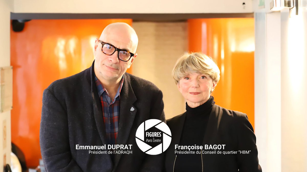 📽️ Dans notre série audiovisuelle "Figures de #ParisCentre", <a href="/emmanuelduprat/">emmanuel duprat</a> a échangé avec <a href="/BagotFrancoise/">Bagot Françoise</a>, Présidente du Conseil de quartier #Halles #Beaubourg #Montorgueil.

🎬 youtu.be/qKwdznV1AF8

<a href="/MParisCentre/">Mairie de Paris Centre</a> <a href="/cdqhbm/">Conseil de Quartier Halles Beaubourg Montorgueil</a>
#démocratie #participation #proximité #Paris1 #Paris2
