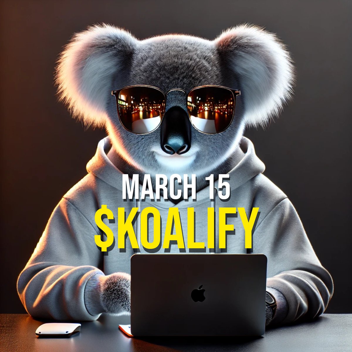 KoalifyCoin's tweet photo. π The wait is over!
π¨ #KOALIFY is coming on March 15!
Join the chillest meme coin on Solana, where staking meets community vibes. Get ready to Koalify yourself! πΏ
Join us: https://t.co/daG1Fx2J3s
#Solana #MemeCoin https://t.co/yv8nyJ5rjt