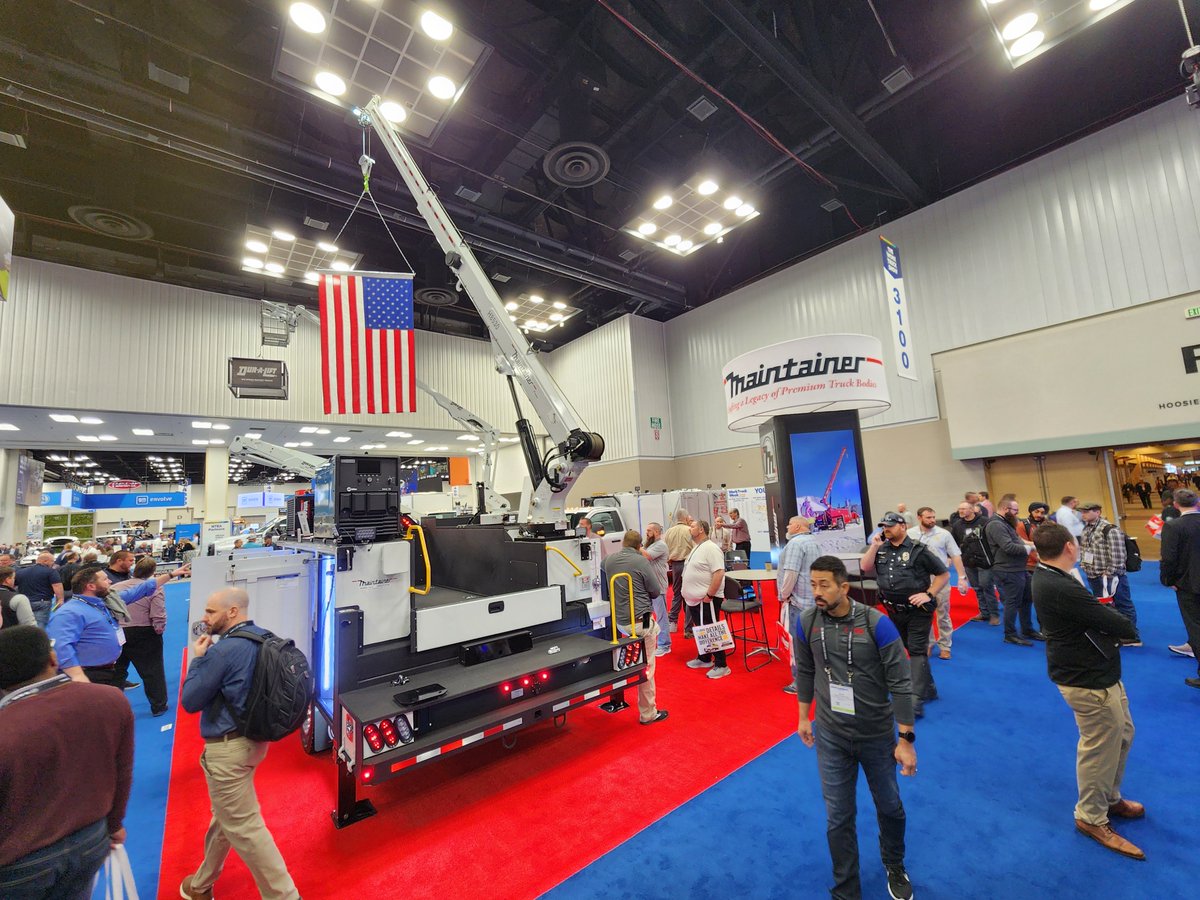 Flying the Flag High Friday! 
Throwback to NTEA - Work Truck Week last year. Come check us out again this year March 4-7 in Indianapolis at Booth #3117, as we will be flying the flag high again! We have lots of new and exciting items to share with you! 🤩