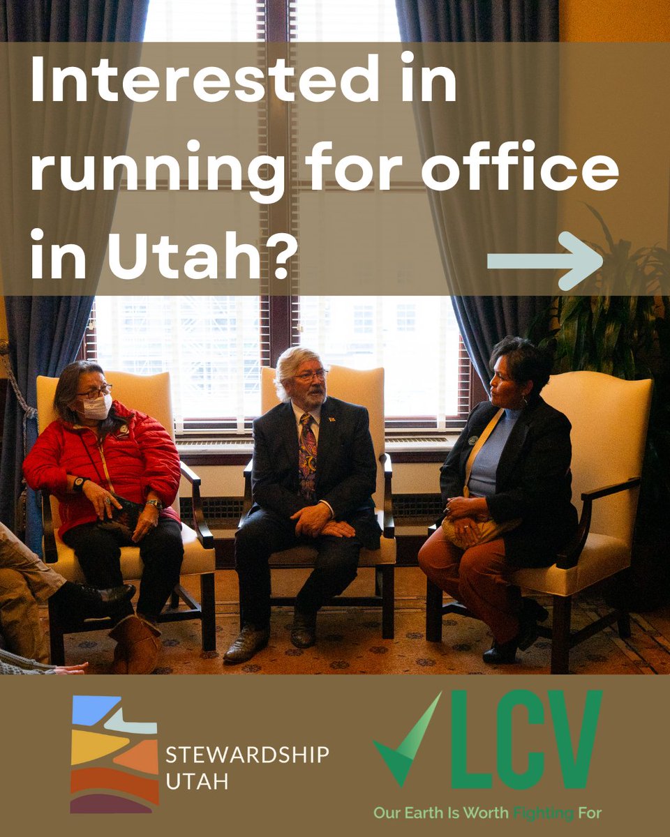 stewardshiputah's tweet image. Stewardship Utah and @lcvoters are teaming up for a three-part webinar series focusing on these topics. Build confidence, develop the beginnings of a plan, and learn all about the opportunities that exist for creating a better Utah. Register: stewardshiputah.org/schedule