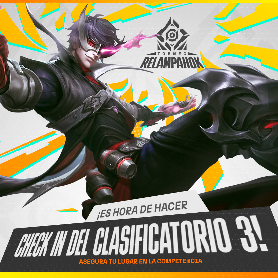 ⏳ ¡Es hora de hacer Check-In para el último clasificatorio  #RelámpaHoK de Honor of Kings! ✅

Asegura tu lugar y prepárate para competir por 150 USD.💰

🔗link.lvp.global/Hokc3